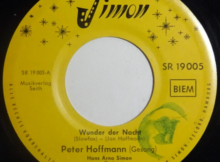 "7"", Single Peter Hoffmann (15) - Wunder Der Nacht" ansehen