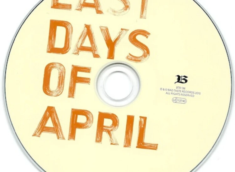 CD, Album Last Days Of April - Gooey ansehen