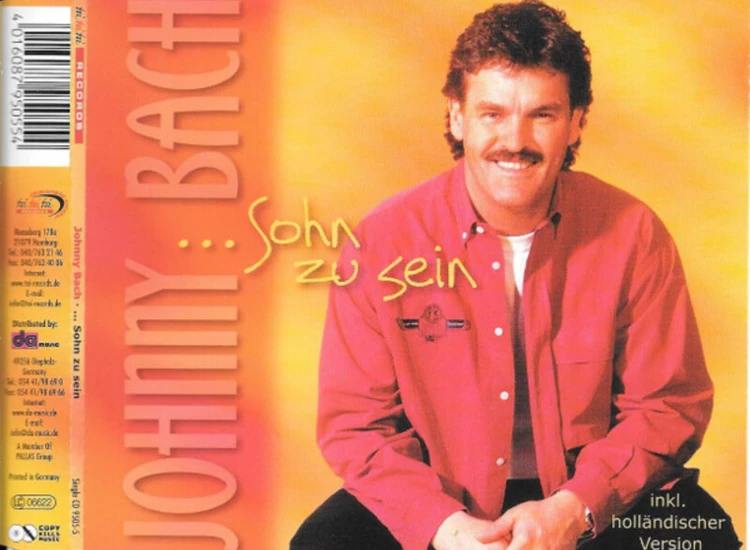 CD, Maxi Johnny Bach - ... Sohn Zu Sein ansehen