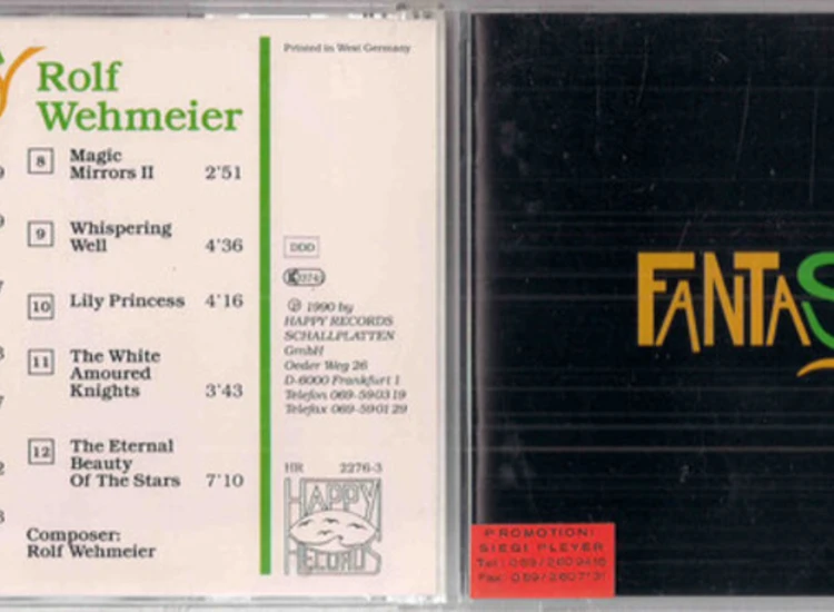 CD, Album Rolf Wehmeier - Fantasy ansehen