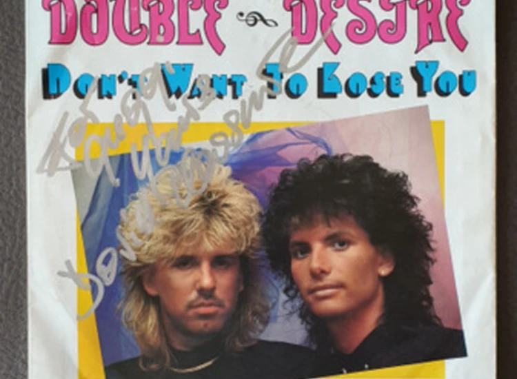 "7"" Double Desire - Don't Want To Lose You" ansehen