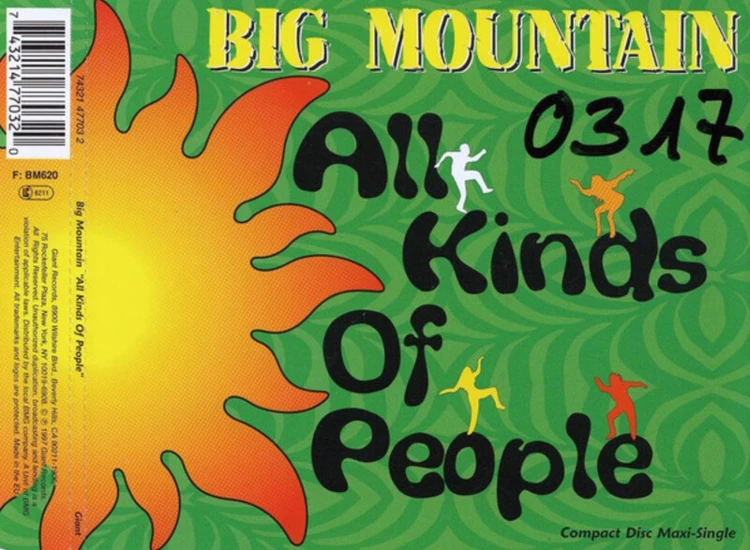 CD, Maxi Big Mountain - All Kinds Of People ansehen