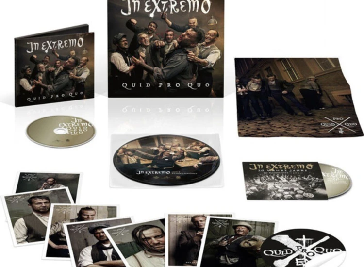 "Box, Ltd + CD, Album, Dlx, Dig + CD, Car + 7"", Pic In Extremo - Quid Pro Quo" ansehen