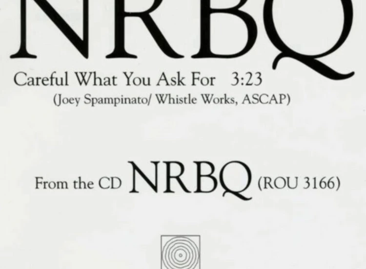 CD, Single, Promo NRBQ - Careful What You Ask For ansehen