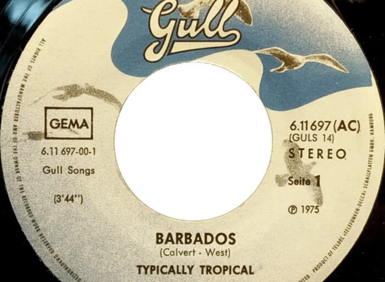 "7"", Single Typically Tropical - Barbados" ansehen