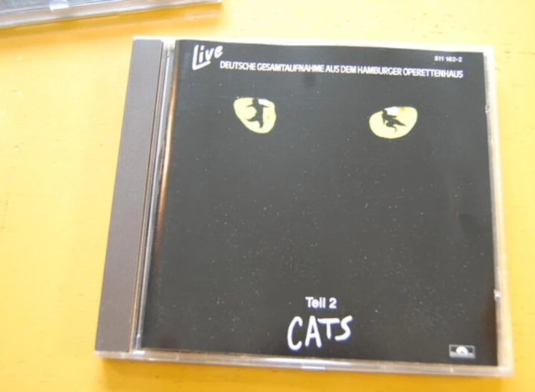 2xCD, Album Andrew Lloyd Webber - Cats (Live) - Deutsche Gesamtaufnahme Aus Dem Hamburger Operettenhaus ansehen