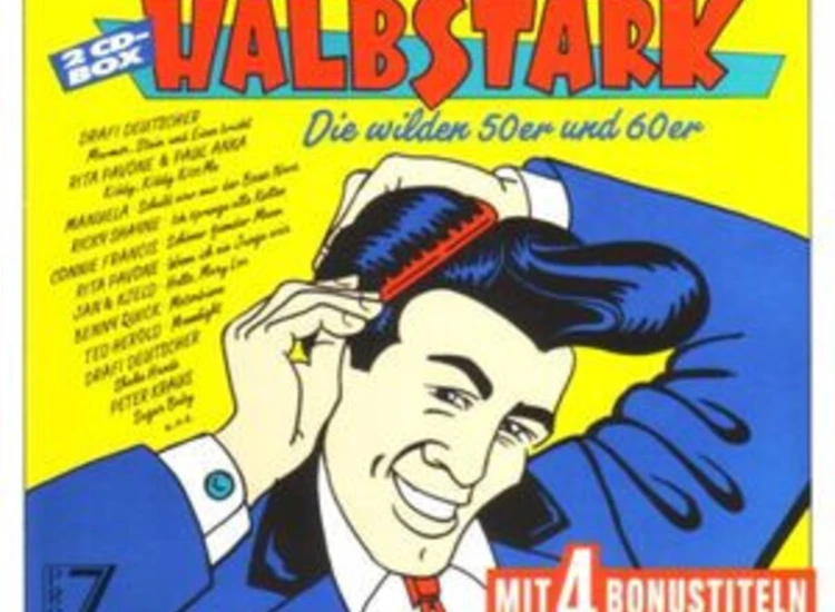 2xLP, Comp Various - Halbstark (Die Wilden 50er Und 60er) ansehen