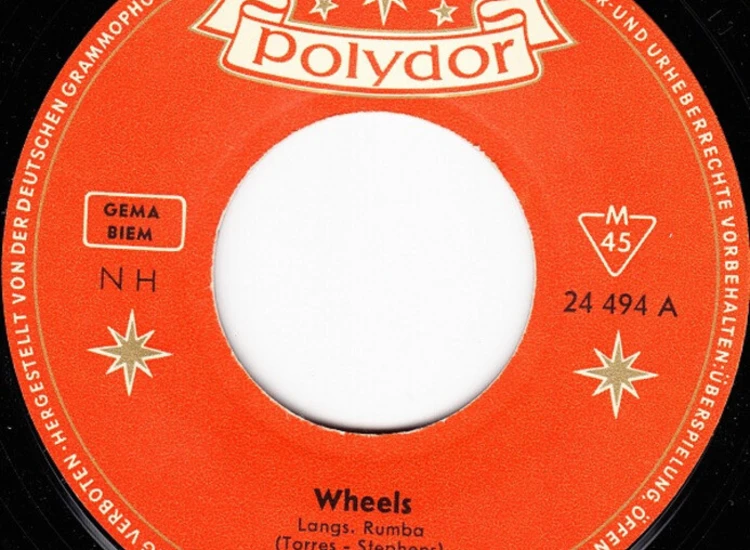 "7"", Single, Mono Die Playboys - Wheels" ansehen