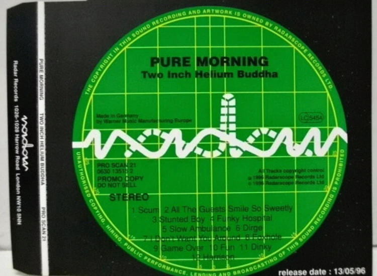 CD, Album, Promo Pure Morning - Two Inch Helium Buddha ansehen