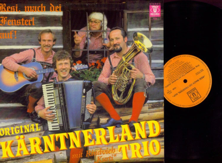 LP Kärntnerland Trio Mit Kurt Glück - Resi, Mach Dei Fensterl Auf! ansehen