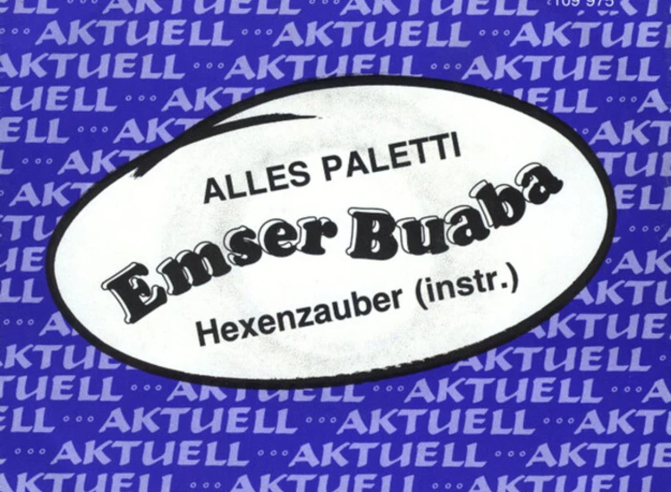 "7"", Single Emser Buaba - Alles Paletti" ansehen