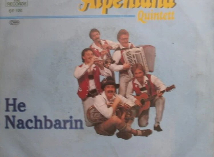 "7"", Single Orig. Alpenland Quintett - Jägerball Im Zillertal / He Nachbarin" ansehen