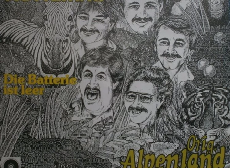 "7"", Single Orig. Alpenland Quintett - In Afrika Ist Muttertag" ansehen