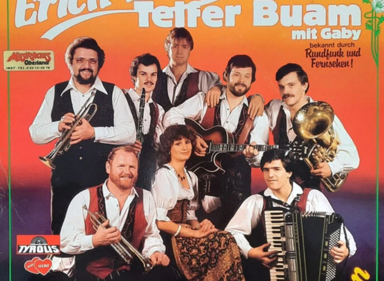 LP Erich Reiter Und Seine Orig. Telfer Buam - Musik Ist Unser Leben ansehen