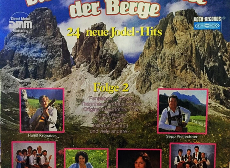 2xLP, Comp Various - Die Schönsten Jodler Der Berge - 24 Neue Jodel-Hits - Folge 2 ansehen