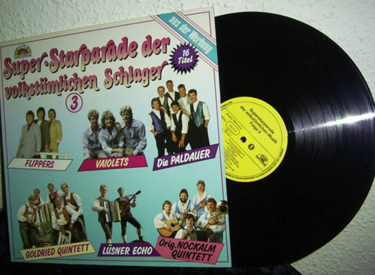 LP, Comp Various - Super-Starparade Der Volkstümlichen Schlager 3 ansehen