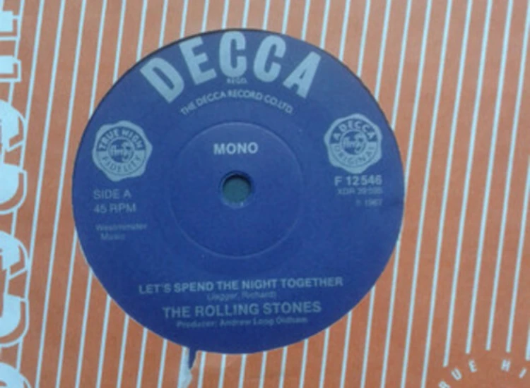 "7"", Single, Mono The Rolling Stones - Let's Spend The Night Together" ansehen