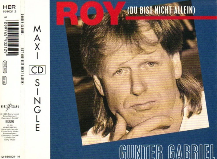 CD, Maxi Gunter Gabriel - Roy (Du Bist Nicht Allein) ansehen