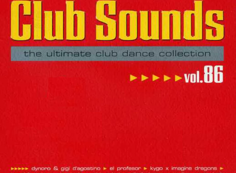 3xCD, Comp Various - Club Sounds vol.86 ansehen