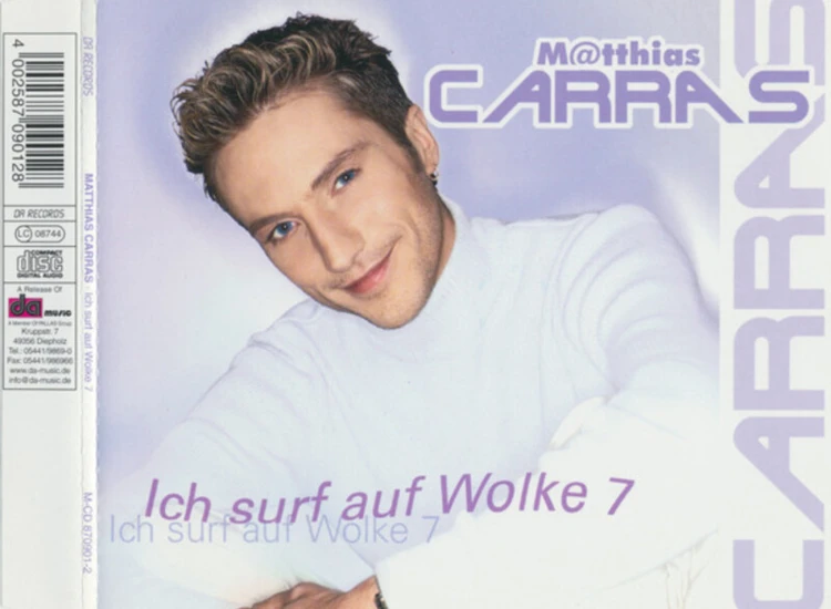 CD, Maxi Matthias Carras - Ich Surf Auf Wolke 7 ansehen