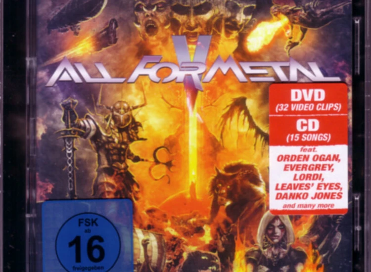 DVD-V, Comp + CD, Comp Various - All For Metal V ansehen