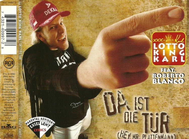 CD, Single Lotto King Karl Feat. Roberto Blanco - Da Ist Die Tür (Hey, Mr. Plattenmann) ansehen