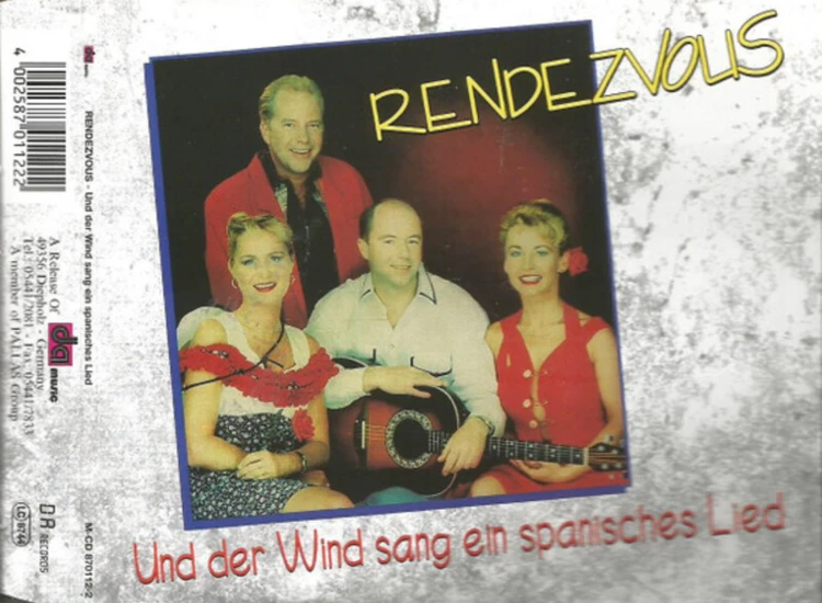 CD, Maxi Rendezvous - Und Der Wind Sang Ein Spanisches Lied ansehen