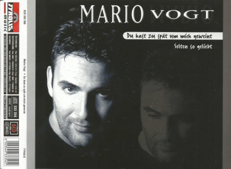 CD, Single Mario Vogt - Du Hast Zu Spät Um Mich Geweint ansehen