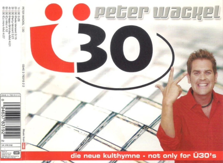 CD, Single Peter Wackel - Ü30 ansehen