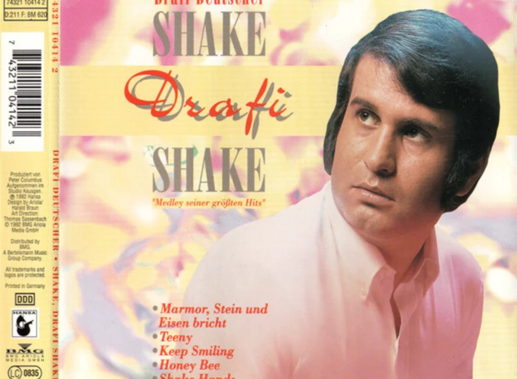 CD, Maxi Drafi Deutscher - Shake, Drafi Shake (Medley Seiner Größten Hits) ansehen