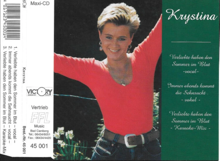 CD, Maxi Krystina - Verliebte Haben Den Sommer Im Blut ansehen