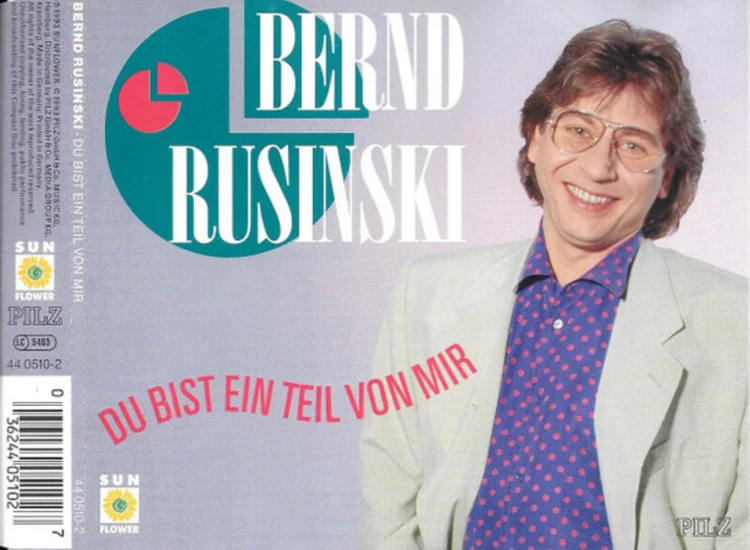 CD, Maxi Bernd Rusinski - Du Bist Ein Teil von Mir ansehen