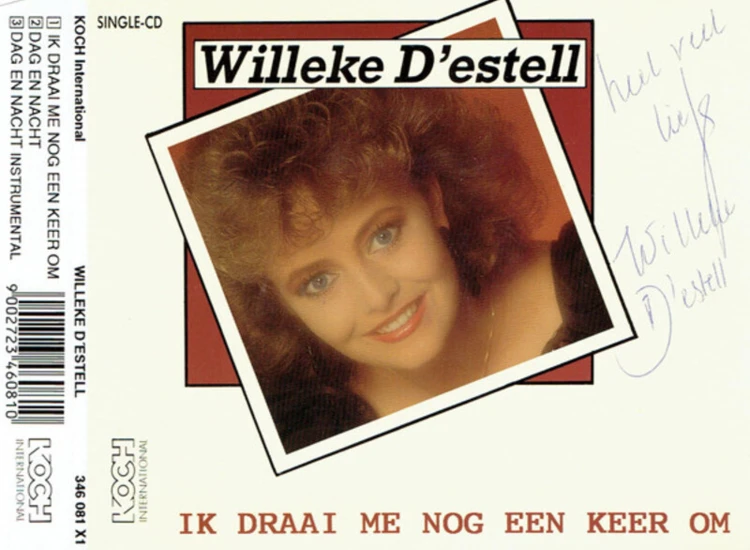 CD, Single Willeke D'estell - Ik Draai Me Nog Een Keer Om ansehen