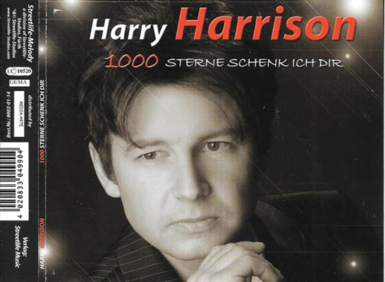 CD, Maxi Harry Harrison (8) - 1000 Sterne Schenk Ich Dir ansehen