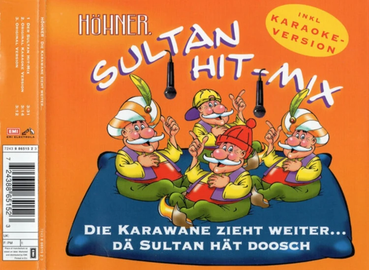 CD, Single Höhner.* - Die Karawane Zieht Weiter... Dä Sultan Hät Doosch (Sultan Hit-Mix) ansehen