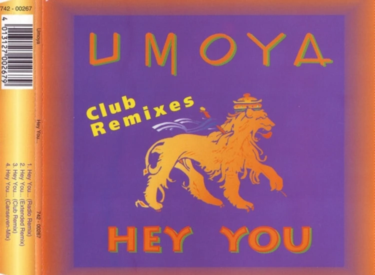 CD, Single Umoya - Hey You (Club Remixes) ansehen