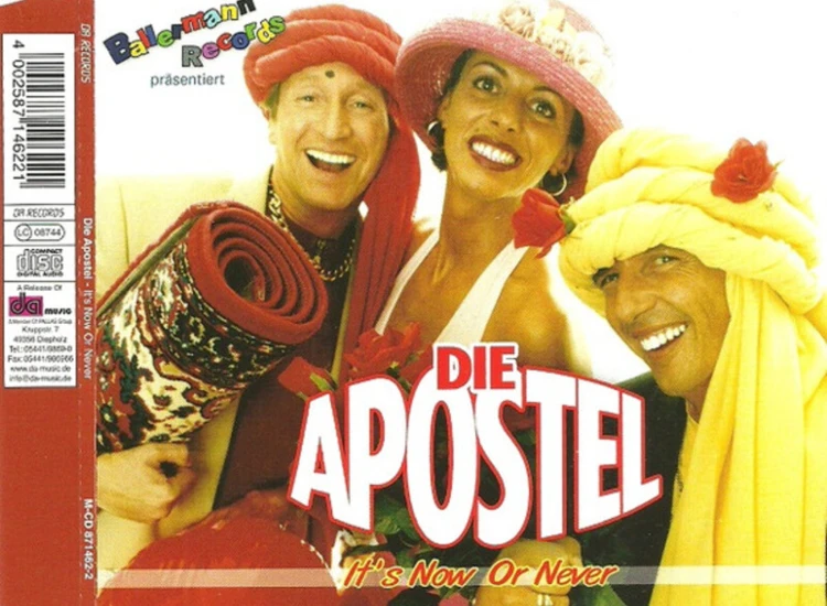 CD, Maxi Die Apostel - It's Now Or Never ansehen