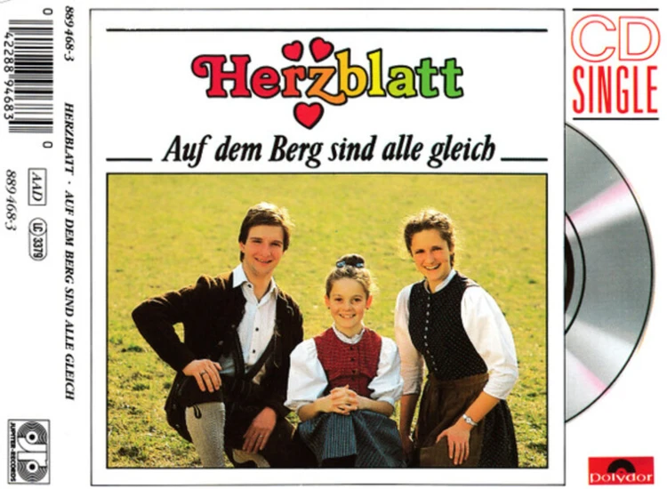 CD, Mini, Single Herzblatt - Auf Dem Berg Sind Alle Gleich ansehen