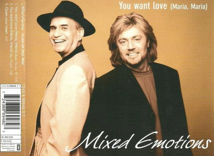 CD, Maxi Mixed Emotions - You Want Love (Maria, Maria) ansehen