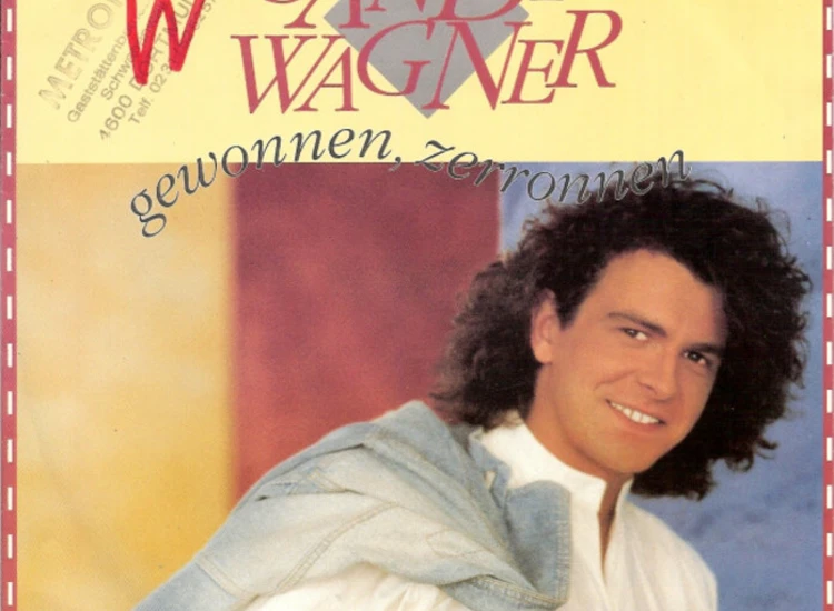 "7"", Single Sandy Wagner - Gewonnen, Zerronnen" ansehen