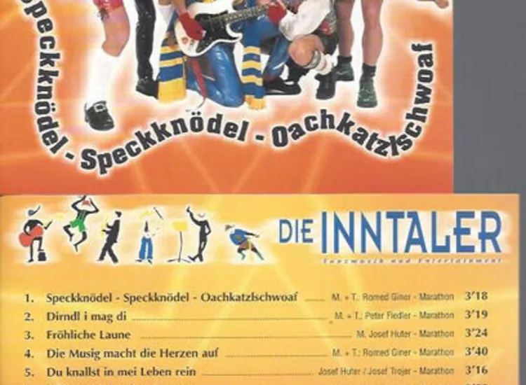 CD--Die Inntaler --Speckknödel ansehen