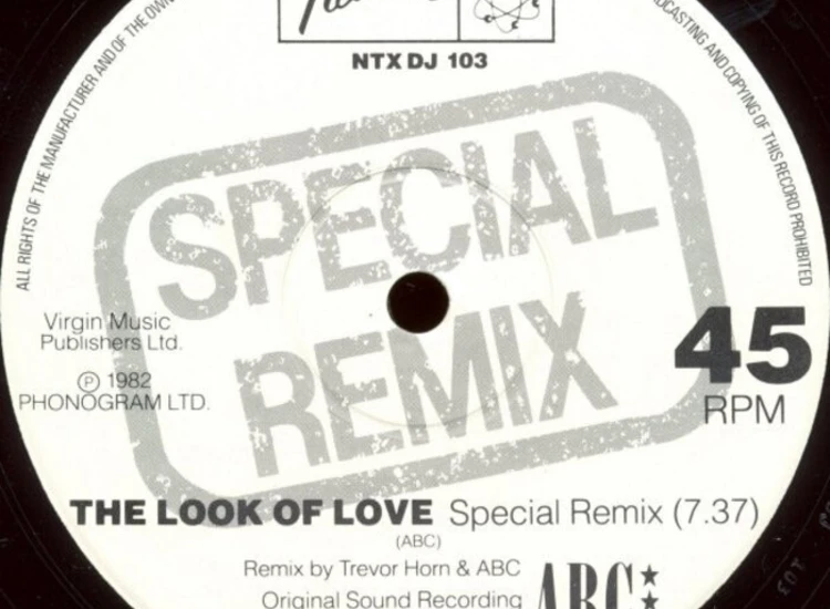 "12"", Promo ABC - The Look Of Love (Special Remix)" ansehen