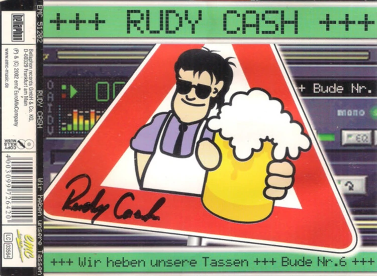 CD, Single Rudy Cash - Wir Heben Unsere Tessen / Bude Nr. 6 ansehen