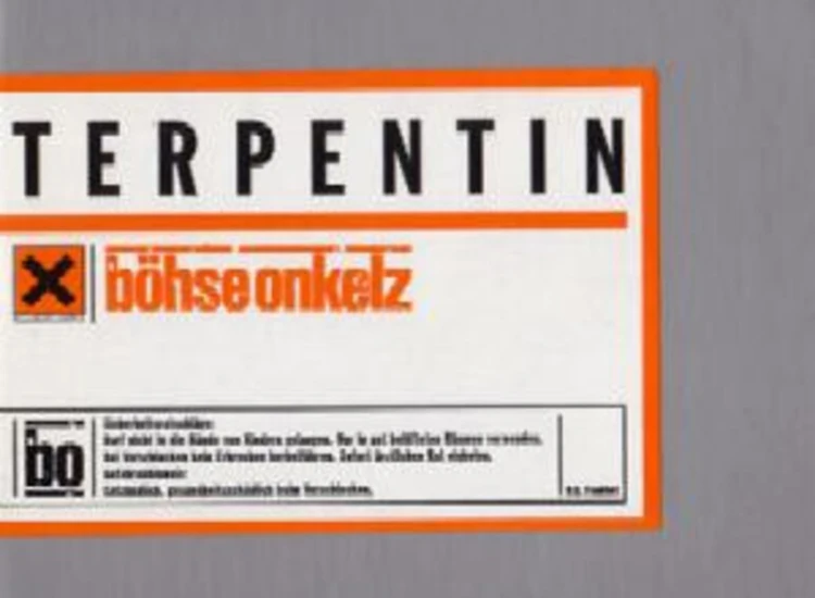 CD, Maxi Böhse Onkelz - Terpentin ansehen