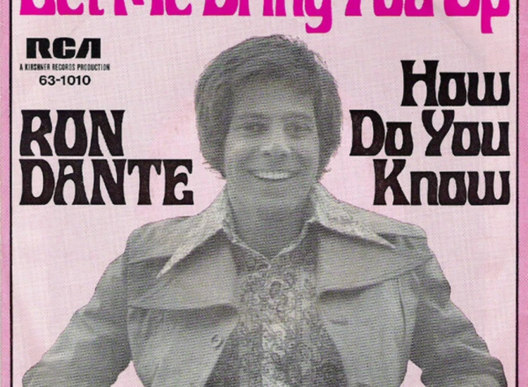 "7"" Ron Dante - Let Me Bring You Up" ansehen