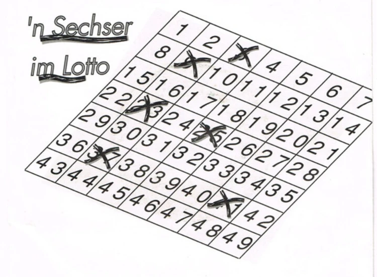 "7"", Single Helga Hahnemann - 'N Sechser Im Lotto / Mach Dir Mal Keen Kopp" ansehen