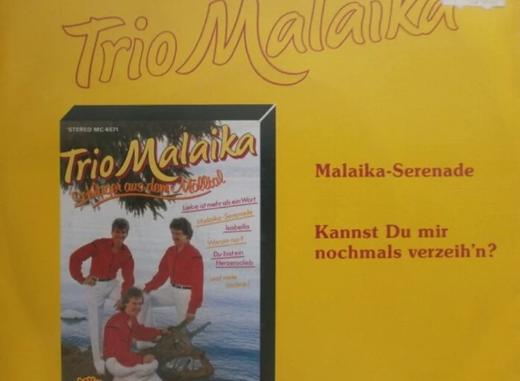 "7"" Trio Malaika - Malaika-Serenade" ansehen