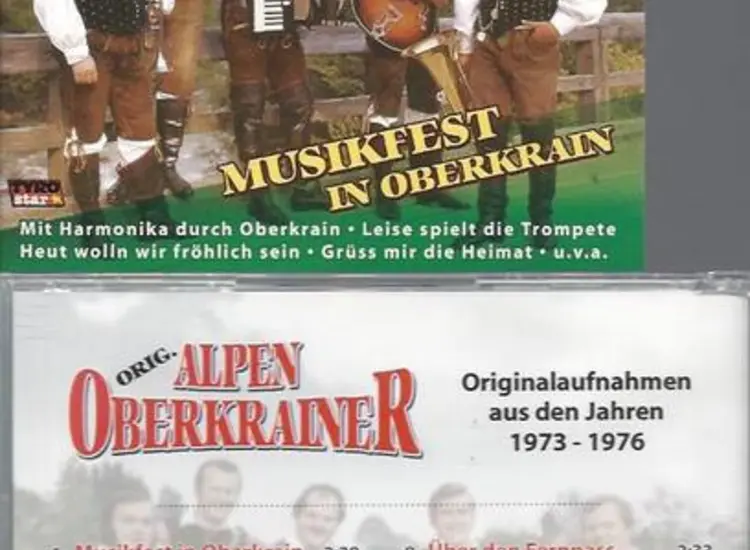 CD Musikfest in Oberkrain von Orig. Alpen Oberkrainer ansehen