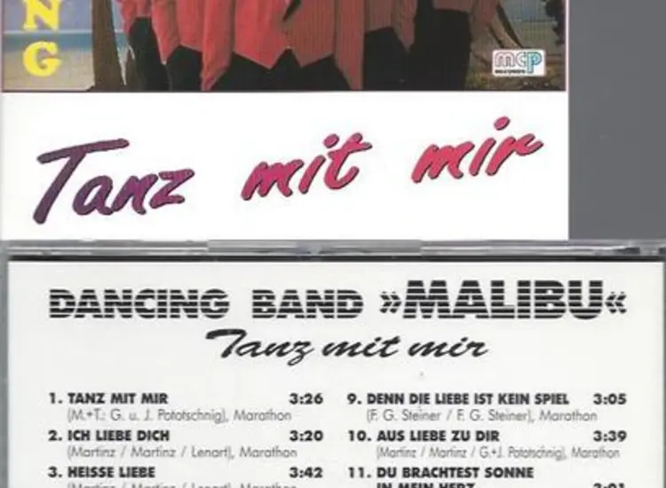 CD  Malibu Dancing Band --Tanz mit mir ansehen