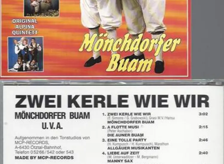 CD   Zwei Kerle wie wir von Mönchdorfer Buam ansehen